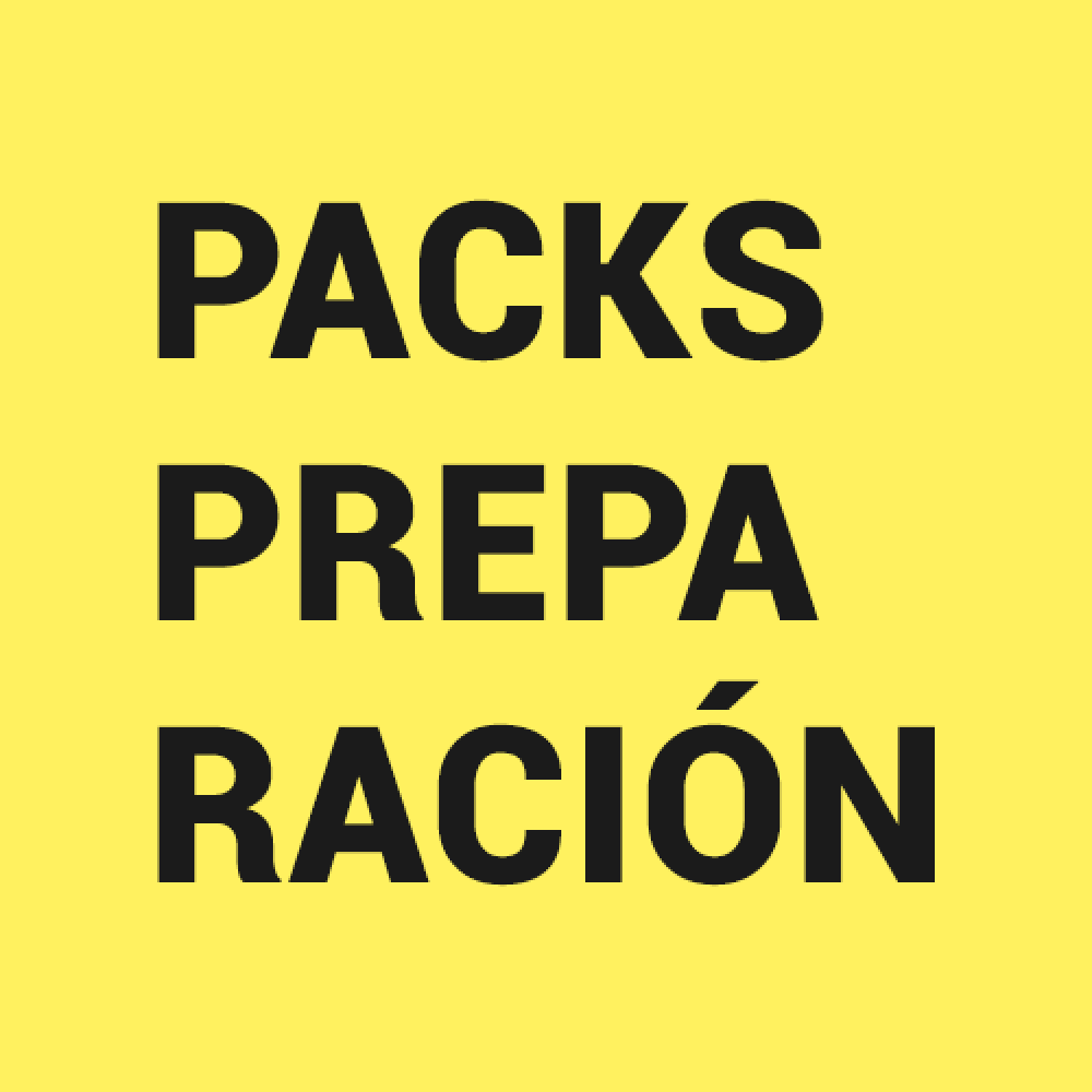 PACKS DE PREPARACIÓN